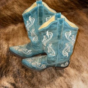Corral Womens Turquoise Boots